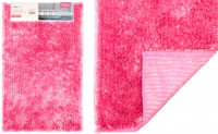 Коврик д/ванной 50*80см,микрофибра Лапша (шенилл) h ворса=2,5см, розовый, Эйди 75246 Master House