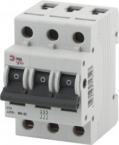 ЭРА Pro Выключатель нагрузки (мини-рубильник) ВН-32 3P 125A NO-902-166 9236
