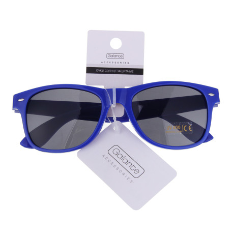 GALANTE Очки солнцезащитные, пластик, 144x43мм, 3 цвета