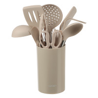 SATOSHI Тулон Набор кухонных принадлежностей 12пр., силикон, нерж.сталь