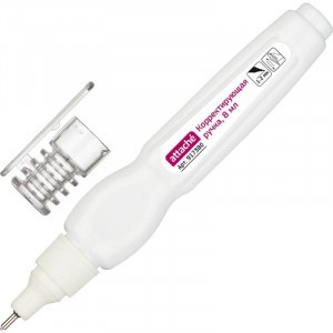 Корректирующая ручка 8 мл Attache, металлический наконечник 917380