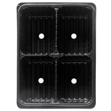 Кассета для рассады мини 4 ячейки (18*13,5*6 см)