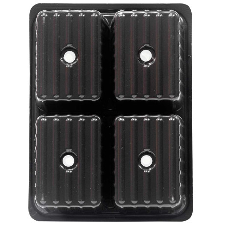 Кассета для рассады мини 4 ячейки (18*13,5*6 см)