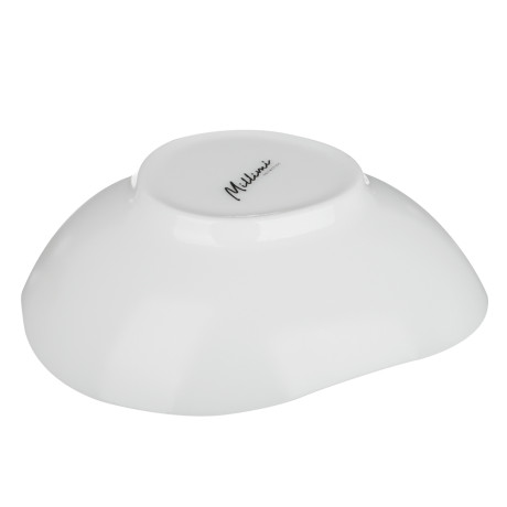 MILLIMI Лилия Салатник, опаловое стекло, 680мл, 17х6.5см, треугольная форма