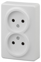 ЭРА Эксперт роз. ОУ 2 мест. 16А бел. 11-2202-01