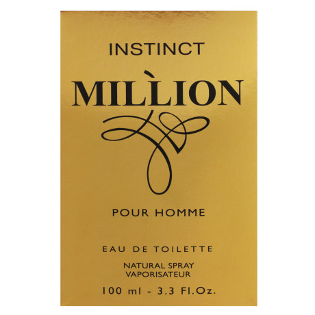 Туалетная вода мужская Instinct Million, 100 мл