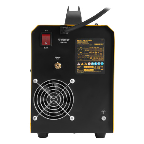 Аппарат инвертор. полуавтомат. cварки IMIG-200SP Pulse, 200 А, ПВ 60%, катушка 5 кг// Denzel