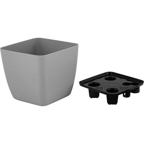 Горшок ВИЕННА 1,5л со встав квадрат франц платан