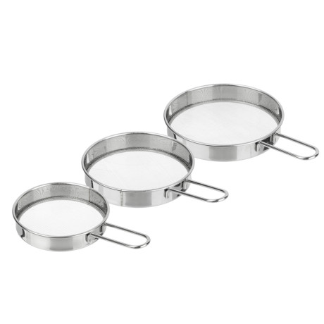 Набор сит для сахарной пудры и какао тм VETTA 3 пр, 7,5/9/10см, нерж.сталь