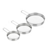 Набор сит для сахарной пудры и какао тм VETTA 3 пр, 7,5/9/10см, нерж.сталь