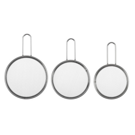 Набор сит для сахарной пудры и какао тм VETTA 3 пр, 7,5/9/10см, нерж.сталь