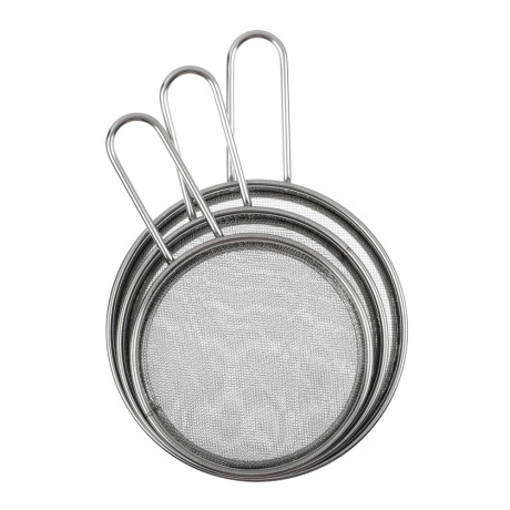 Набор сит для сахарной пудры и какао тм VETTA 3 пр, 7,5/9/10см, нерж.сталь