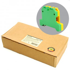 STEKKER Зажим наборный ЗНИ (винтовой) 10 мм (JXB 10) желтый зеленый (уп 40 шт, цена/шт) 49489 93