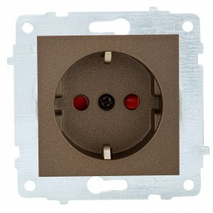 OVIVO мех. роз. СУ 1 мест. (земля, шторки) мокка (ко всем рамкам) 600-000319-218