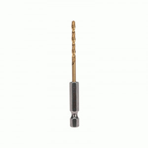 KRANZ Сверло по металлу 3мм, Р6М5, ТИТАН, шестигранный хвостовик уп. 1шт цена/уп DIN 338 KR-91-5502