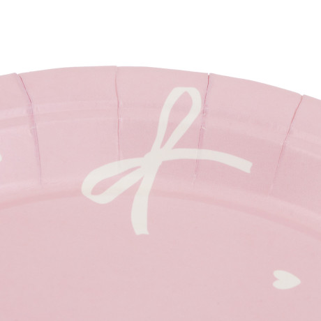 Набор тарелок бумажных тм Fntastic, 7", 10 шт, 2 дизайна