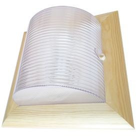 Ecola св-к накладной 2xGX53 дерево Клен Квадрат 245x110 IP65 НББ-04-60-012 TP53S1ECA