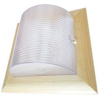 Ecola св-к накладной 2xGX53 дерево Клен Квадрат 245x110 IP65 НББ-04-60-012 TP53S1ECA