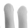 Перчатки Нейлон, ПВХ точка, 13 класс, белые, XL