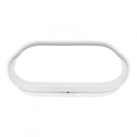 LEEK св-к св/д влагозащ ОВАЛ 30W(3000lm) 2K-4K-6K 146х271х76 пласт БАНЯ/САУНА 100гр ЖКХ OBL