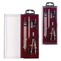 Готовальня профессиональная KOH-I-NOOR, 6 предметов, пластиковый пенал с европодвесом, 06902B0000TE