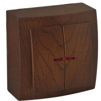 Nilson THEMIS выкл. ОУ 2 кл. орех новый (инд.) 26271004