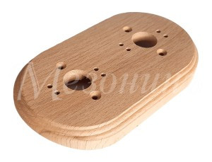 МЕЗОНИНЪ Накладка дерев. "Ретро" на бревно d240мм, 2-местная GE71742-00