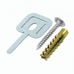 Комп.для креп ОКЛ с исп. с-за, дюбеля и хомута FR ПР-25 (100шт в уп, цена за уп) Промрукав PR08.5200