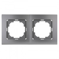 Nilson TOURAN  рамка СУ 2 мест. антрацит 24160092