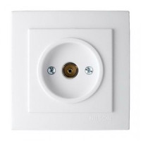 Nilson TOURAN  роз. TV СУ 1 мест. бел. (RG6, концевая) 24111029