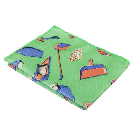 Салфетка из микрофибры тм VETTA, универсальная, 30x40см, 200г/кв.м., 4 дизайна