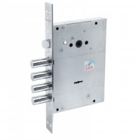 Рязань Замок врезной тяжелый ЗВ 9-6 УН5/15  КЛП15-120).У2  Ф.КРАСНЫЙ) 77462  (5)