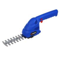 РОКОТ Кусторез аккумуляторный с 2мя насадками, 7.4 v, 1350 об/мин, АКБ 1.2Ah