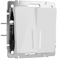 Werkel мех. выкл.  СУ 2 кл. 10А (инд.) (белый акрил) W1120141 a064003