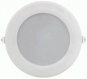 IEK св-к св/д даунлайт ДВО 1715 белый круг 15W(1275lm) 4000К 4K IP40 175x31 LDVO0-1715-15-4000-K01