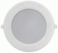 IEK св-к св/д даунлайт ДВО 1715 белый круг 15W(1275lm) 4000К 4K IP40 175x31 LDVO0-1715-15-4000-K01