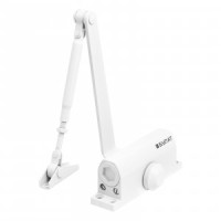 Доводчик дверной , морозостойкий БУЛАТ ULTIMATE ДД-60 A-W (25-80кг) белый(10)