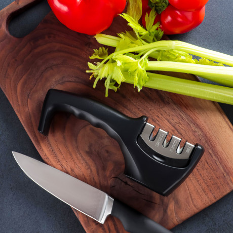 SATOSHI Ножеточка, 3 уровня заточки H1122