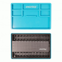 Smartbuy Отвертка с набором бит (насадок), 51шт, отвертка, 48 бит, магн.мат, магн.кейс S2