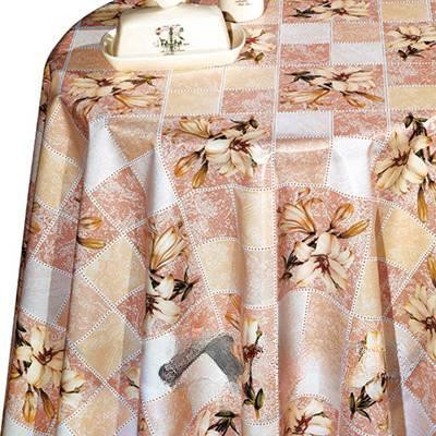 Клеенка 140*20 ДЕКОРАМА 118В (лилия, клетка)ТУРЦИЯ