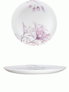 Тарелка десертная Бэль 20,5см стеклокерамика (кратность 6шт!!!) Arc V9155