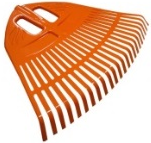 Грабли веерные пластмассовые большие 23 зуба (500мм)