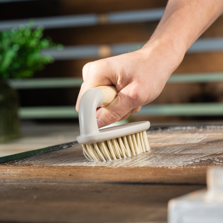 Щетка-утюг 145х65 мм, бамбуковая рукоятка, Home Palisad