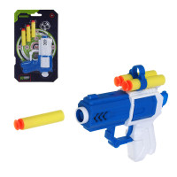 ИГРОЛЕНД Пистолет &quot;Суперстрелок&quot; с присосками 3 шт, PP, EVA, 15х4х26,4 см, 2 дизайна