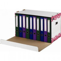 Короб архивный на 10 папок 50мм,откр.сбоку,Attache Selection 327662