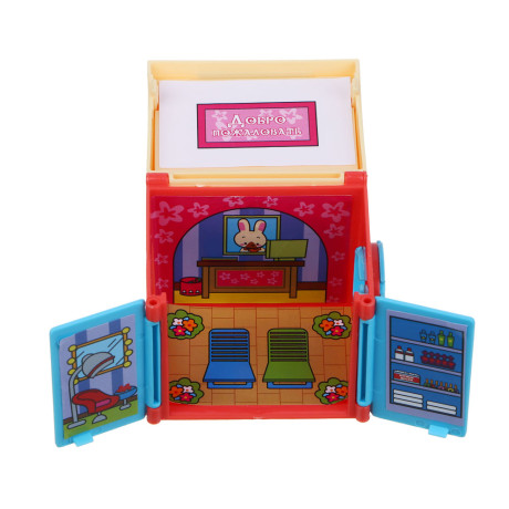 ИГРОЛЕНД Набор игровой, сюрприз, "Кукольный домик", ABS, 18,5х17х4,5, 3 дизайна