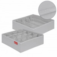 Короб д/хранения (органайзер) 2шт/набор без крышки, нетканый матер.СЕЙРА 75915 Master House