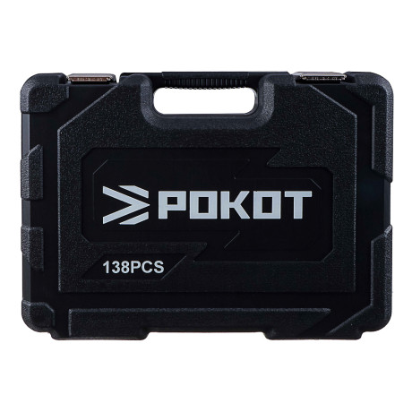 РОКОТ Набор инструмента 138 предметов, кейс