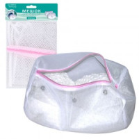 Мешок д/стирки, овал, d=22см, h=33см (кратность 5шт!!!), сетка-полиэстер MJ87-82 Мультидом