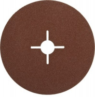 Круг шлифовальный ЗУБР &quot;ПРОФИ&quot; фибровый, для УШМ, P80, 125х22мм, 5 листов